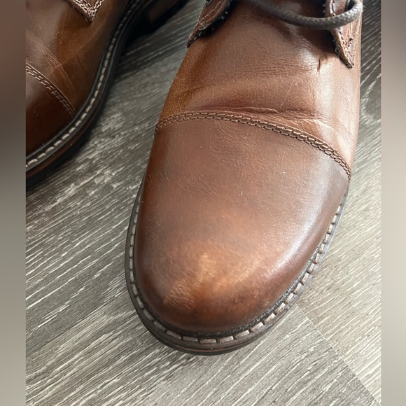 Crevo Chestnut Leather Mens Boots size 13 - Picture 2 of 9